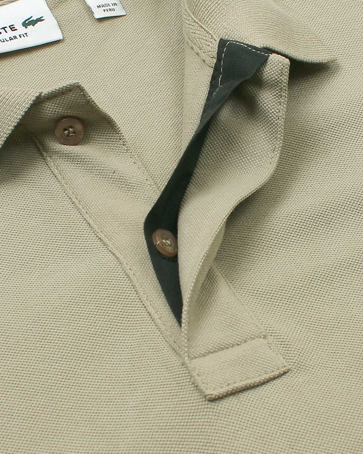 Premium Men's Lac. Classic Polo Shirt - Brown