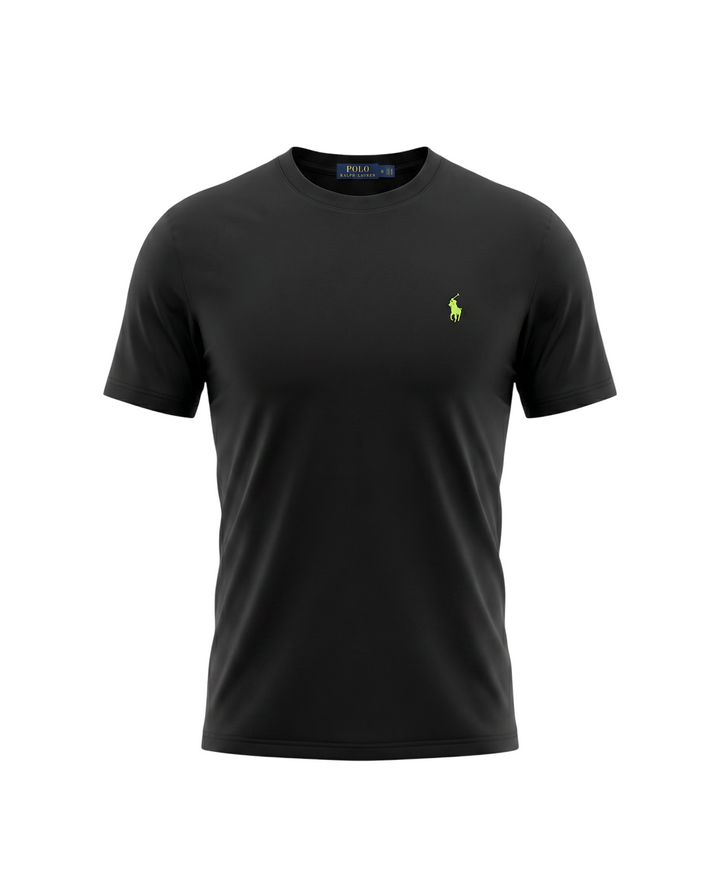 Iconic Basic Pony Modal T Shirt - Black