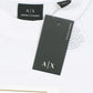 A-X Men's Oversized Logo Patch T-Shirt – White