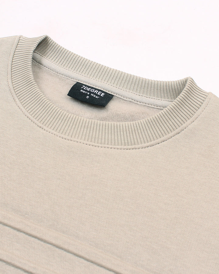 Men's Emb Lac. Sweatshirt - Off White