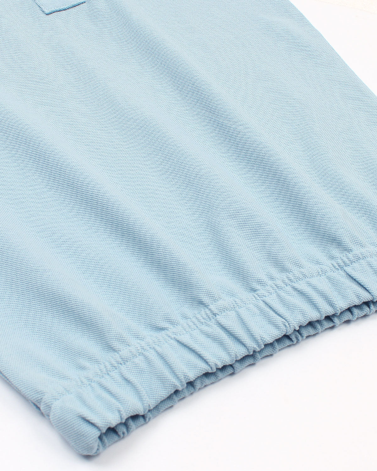 Premium Baby Girl Lac. Polo Shirt - Sky Blue
