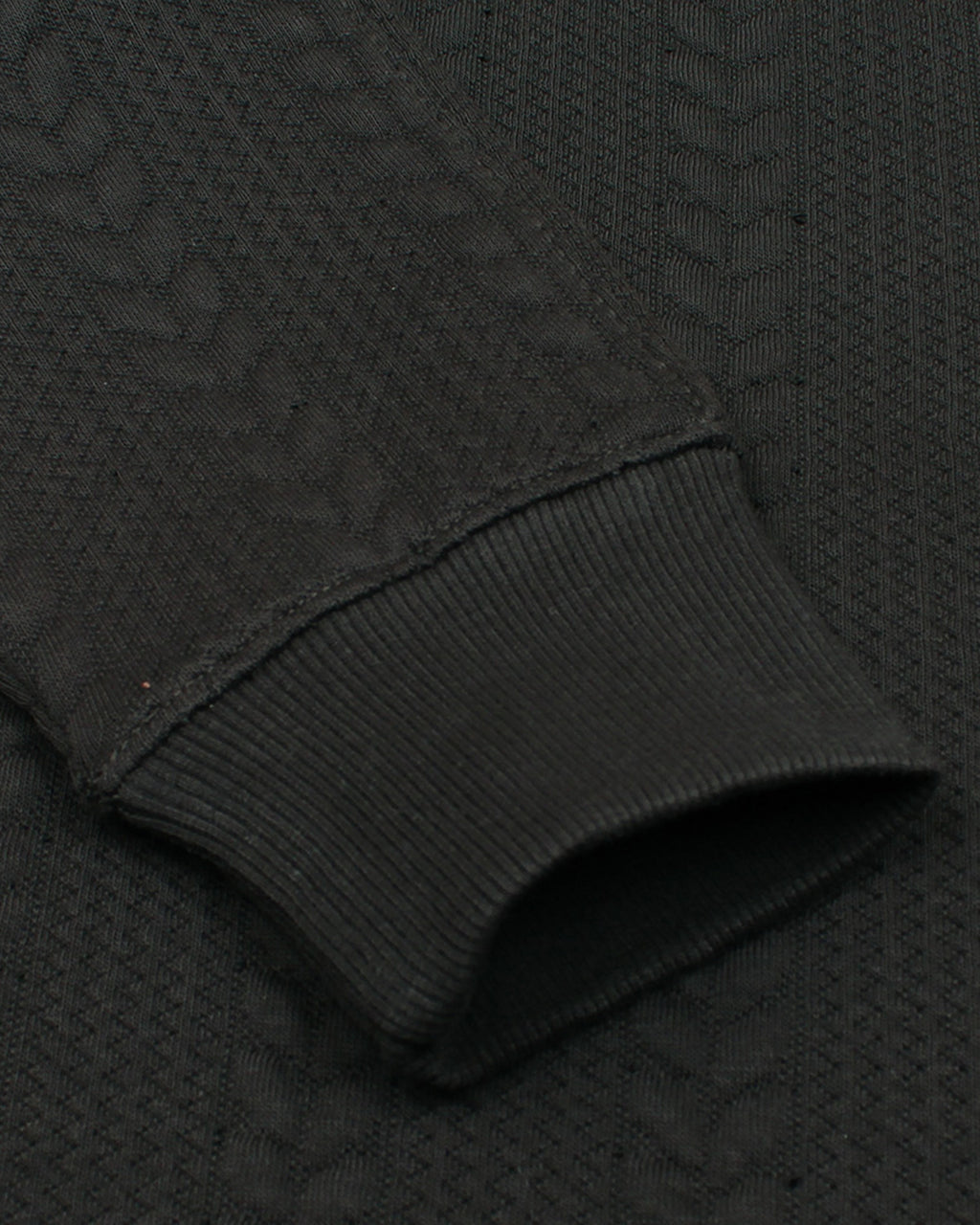 Premium Men's Fleece Sweater - Black