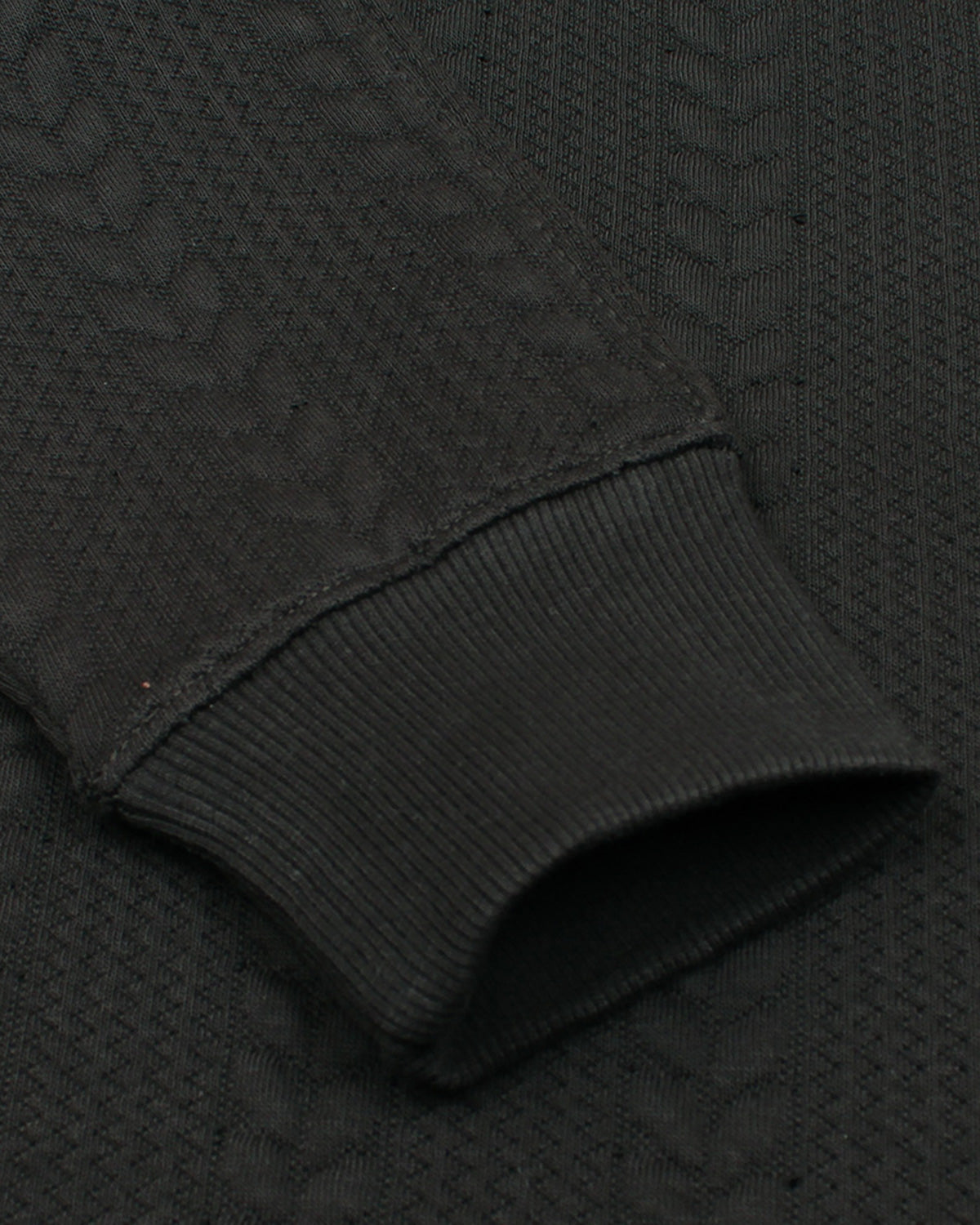 Premium Men's Fleece Sweater - Black