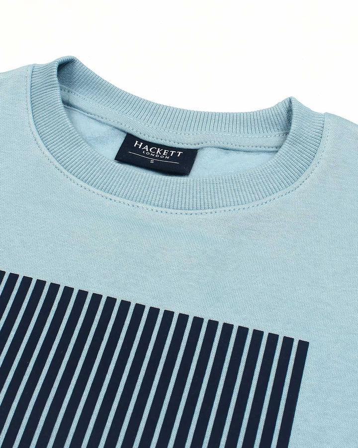 Premium HKT Sport Men’s Graphic Sweat - Sky Blue