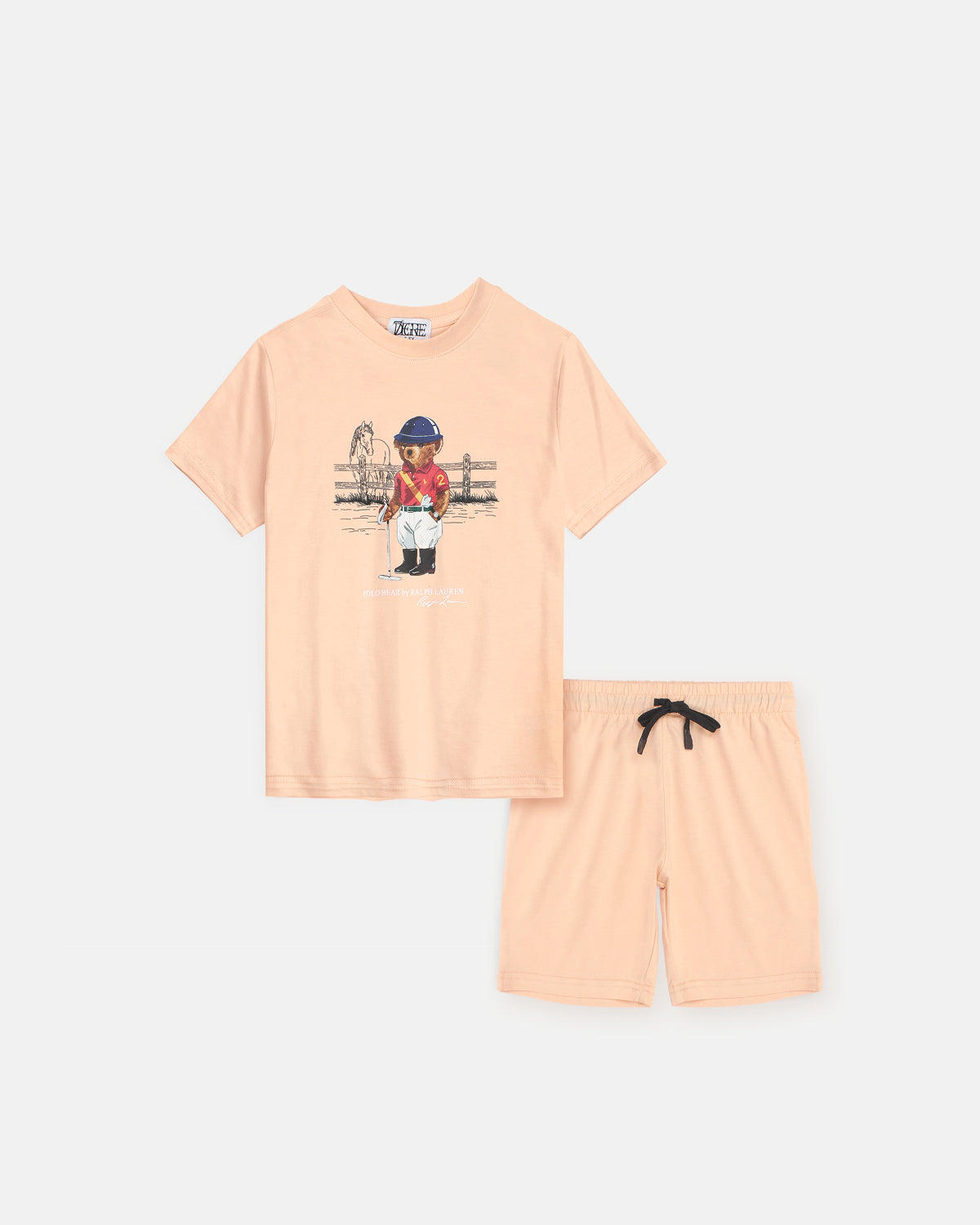 Exclusive Kids Bear Tracksuit - Peach