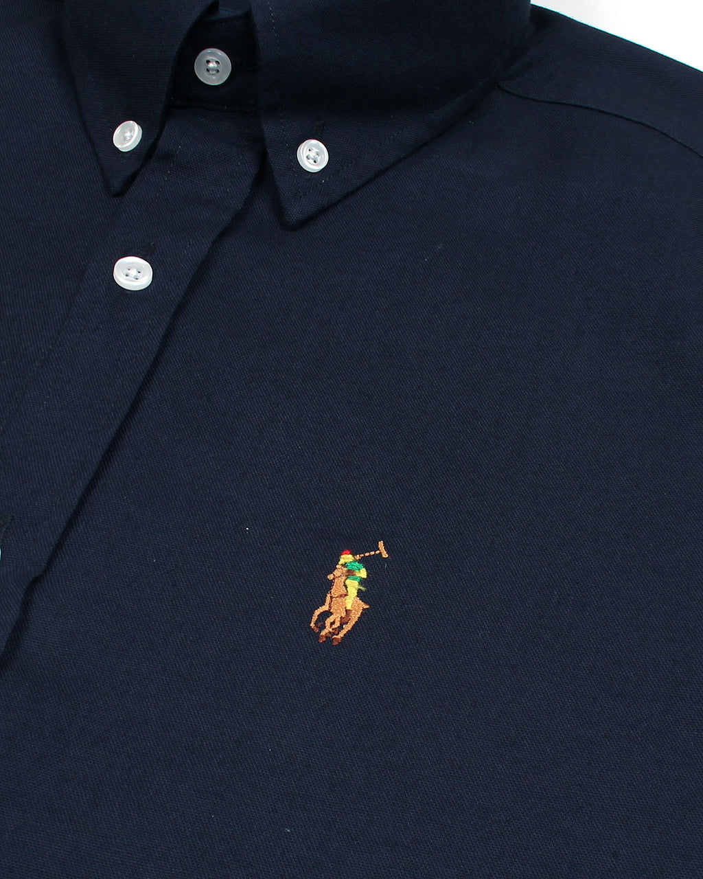 Premium Iconic Men Oxford Shirt -  Navy Blue