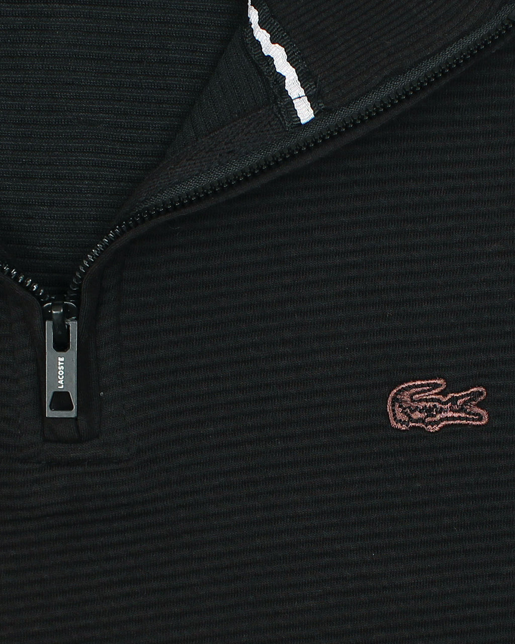 Premium Men's Loc. Mock Neck - Black