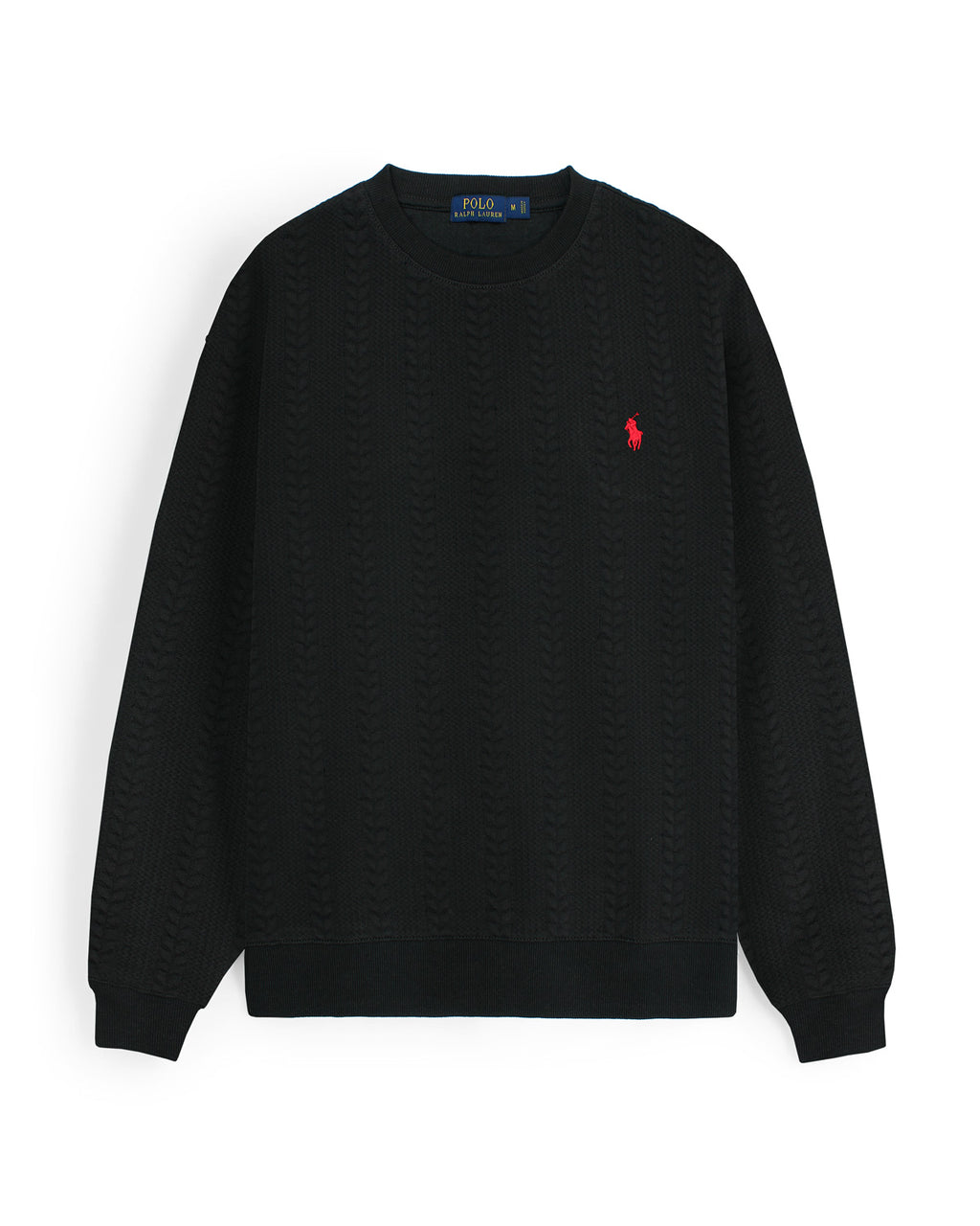 Premium Men's Fleece Sweater - Black