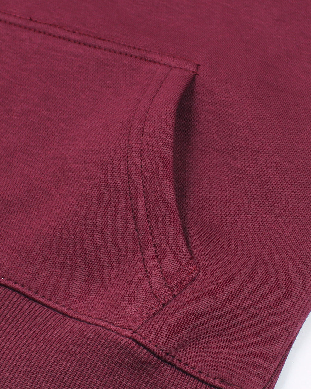 Mon. Logo Kids Hoodie - Maroon