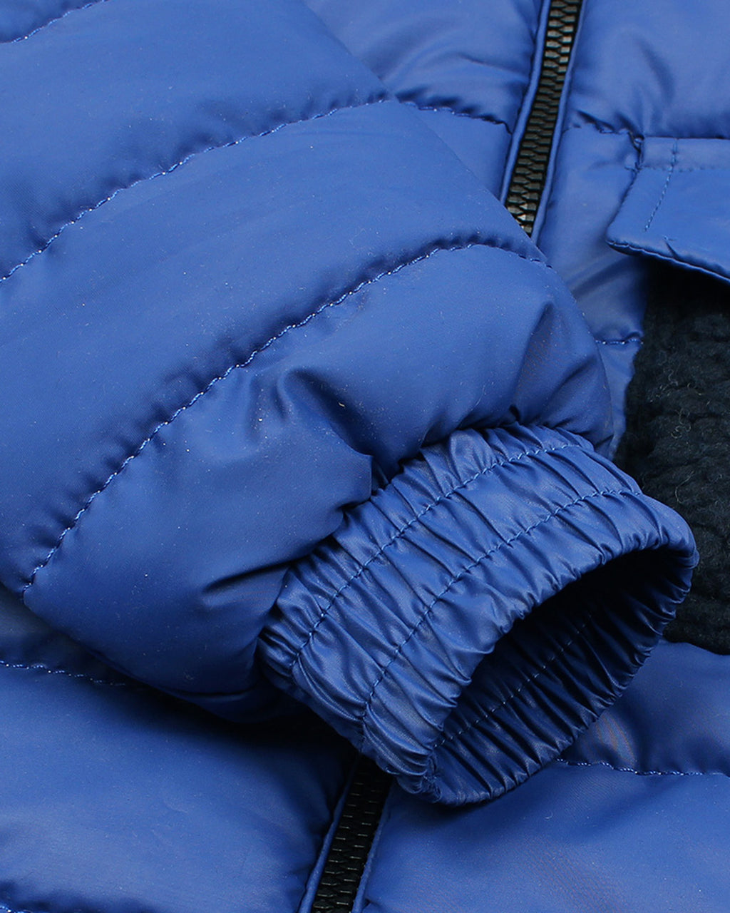 Kids Mon. Puffer Hooded Jacket - Royal Blue