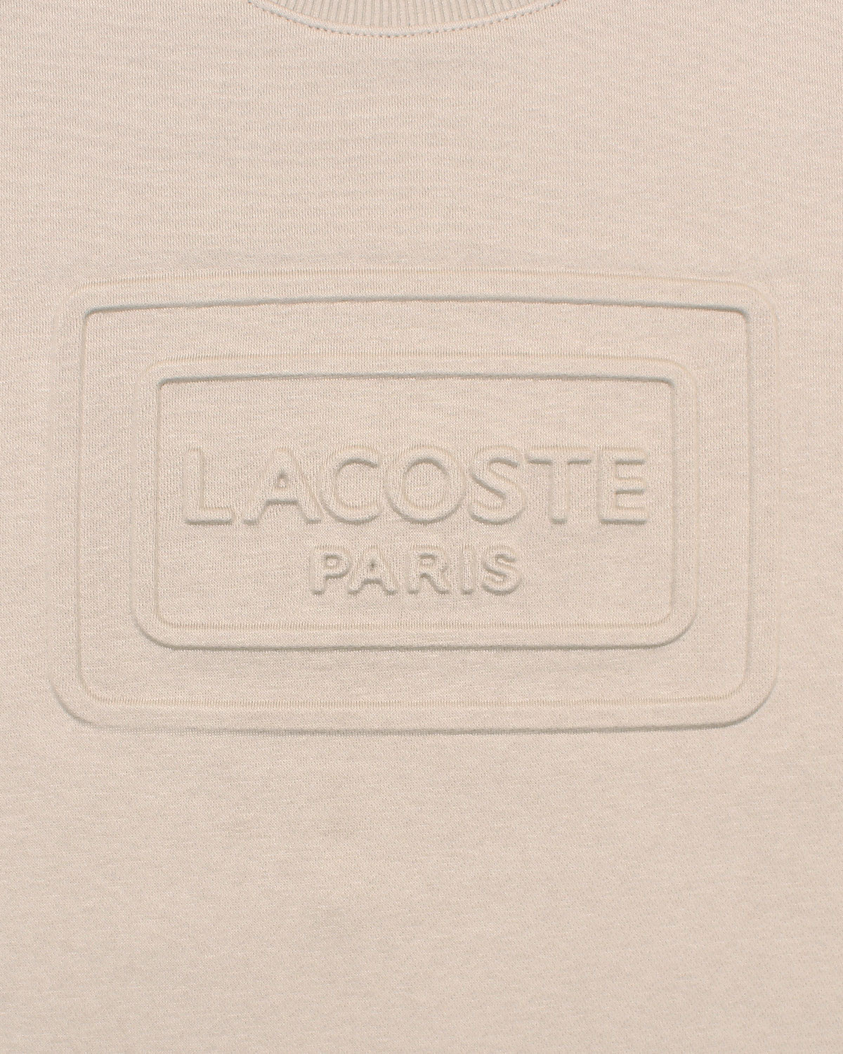 Men's Emb Lac. Sweatshirt - Off White