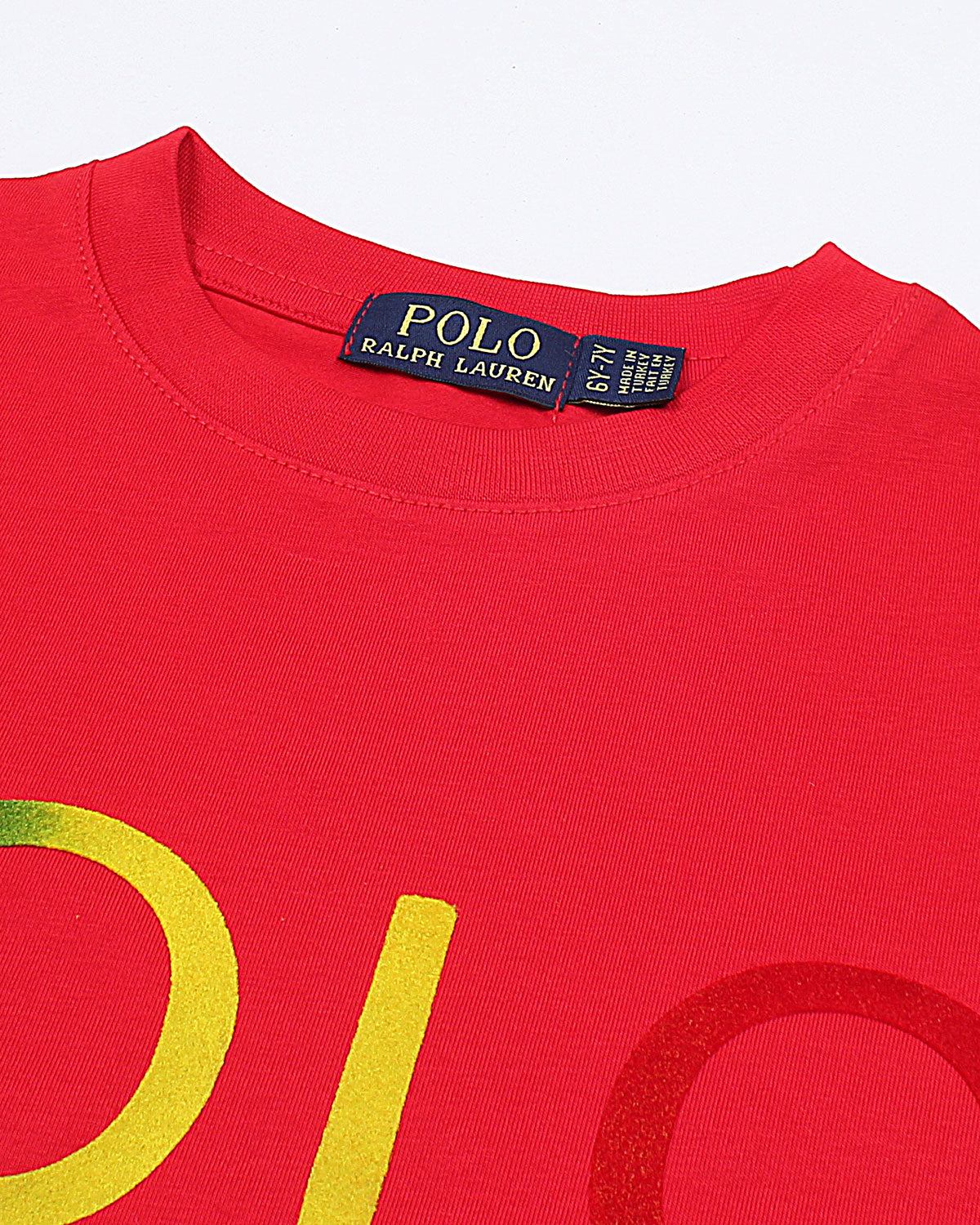 Exlusive Kids Polo Multi Tee - Red