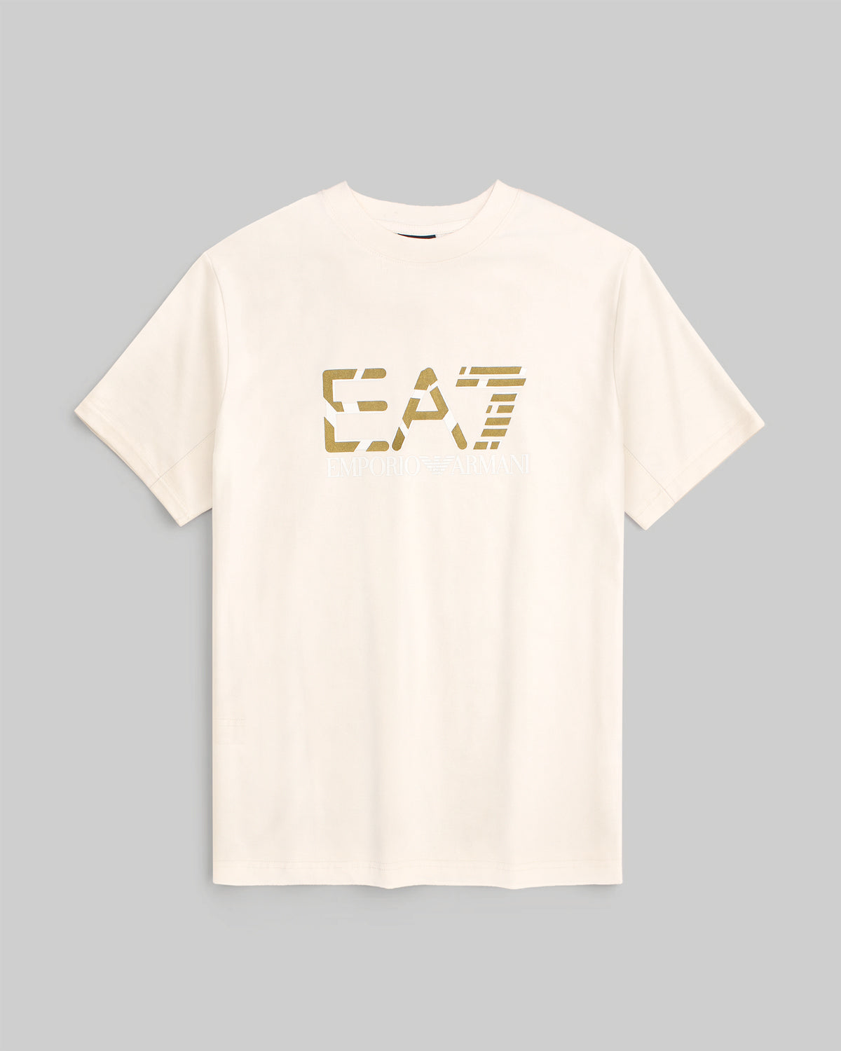 Premium Men's EA7 Oversize T Shirt - Off White