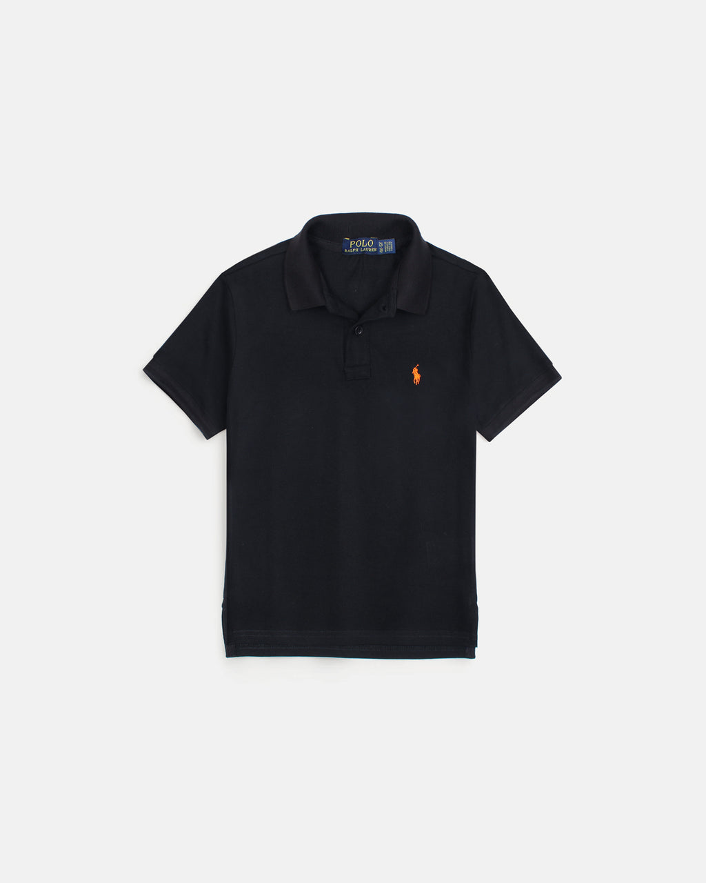Iconic Kids basic Polo - Black