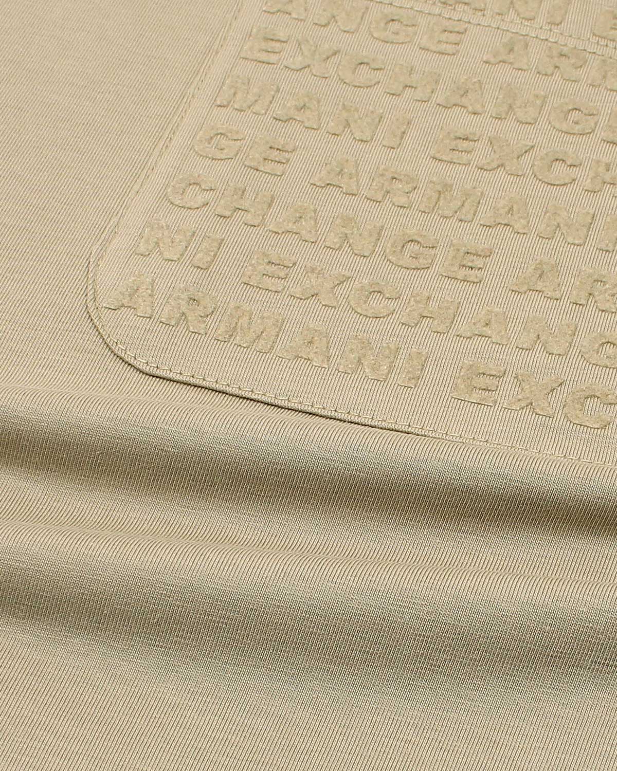 Men's Pocket A-X T Shirt - Beige