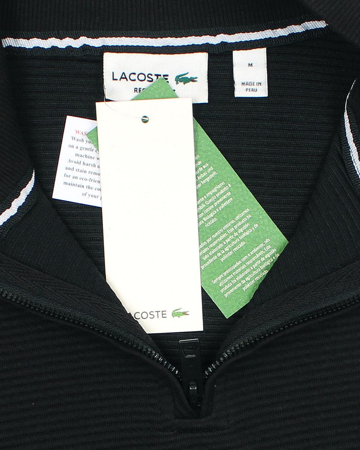 Premium Men's Loc. Mock Neck - Black