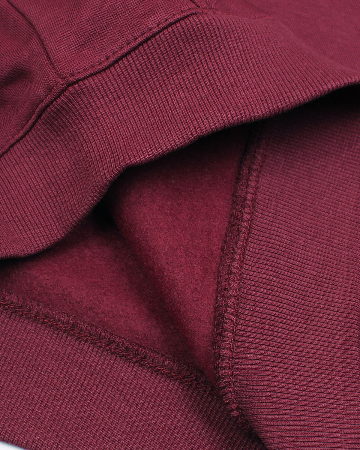 Mon. Logo Kids Hoodie - Maroon