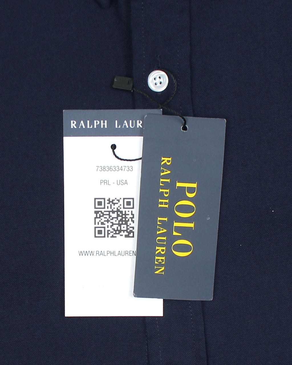 Premium Iconic Men Oxford Shirt -  Navy Blue