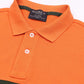 Premium Men Contrast Panel Polo - Orange
