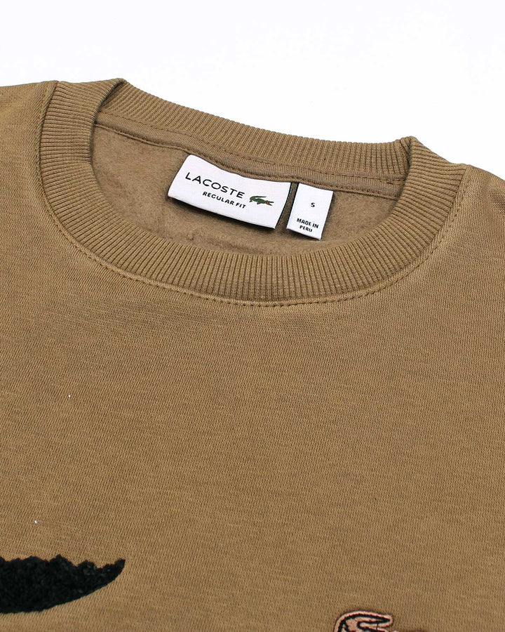 Premium Loc. Croc Art Men Sweat - Brown