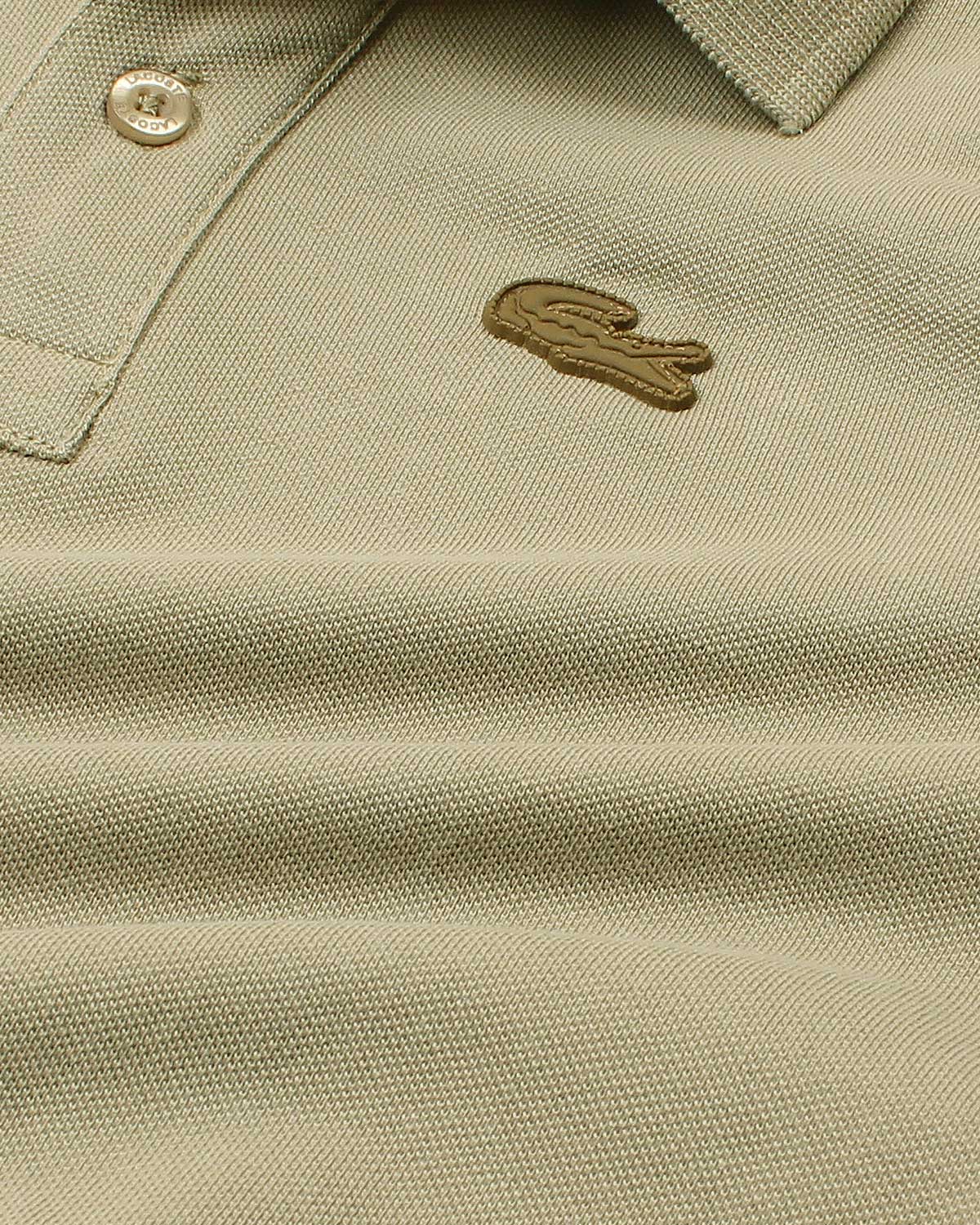 Premium Baby Girl Lac. Polo Shirt - Beige