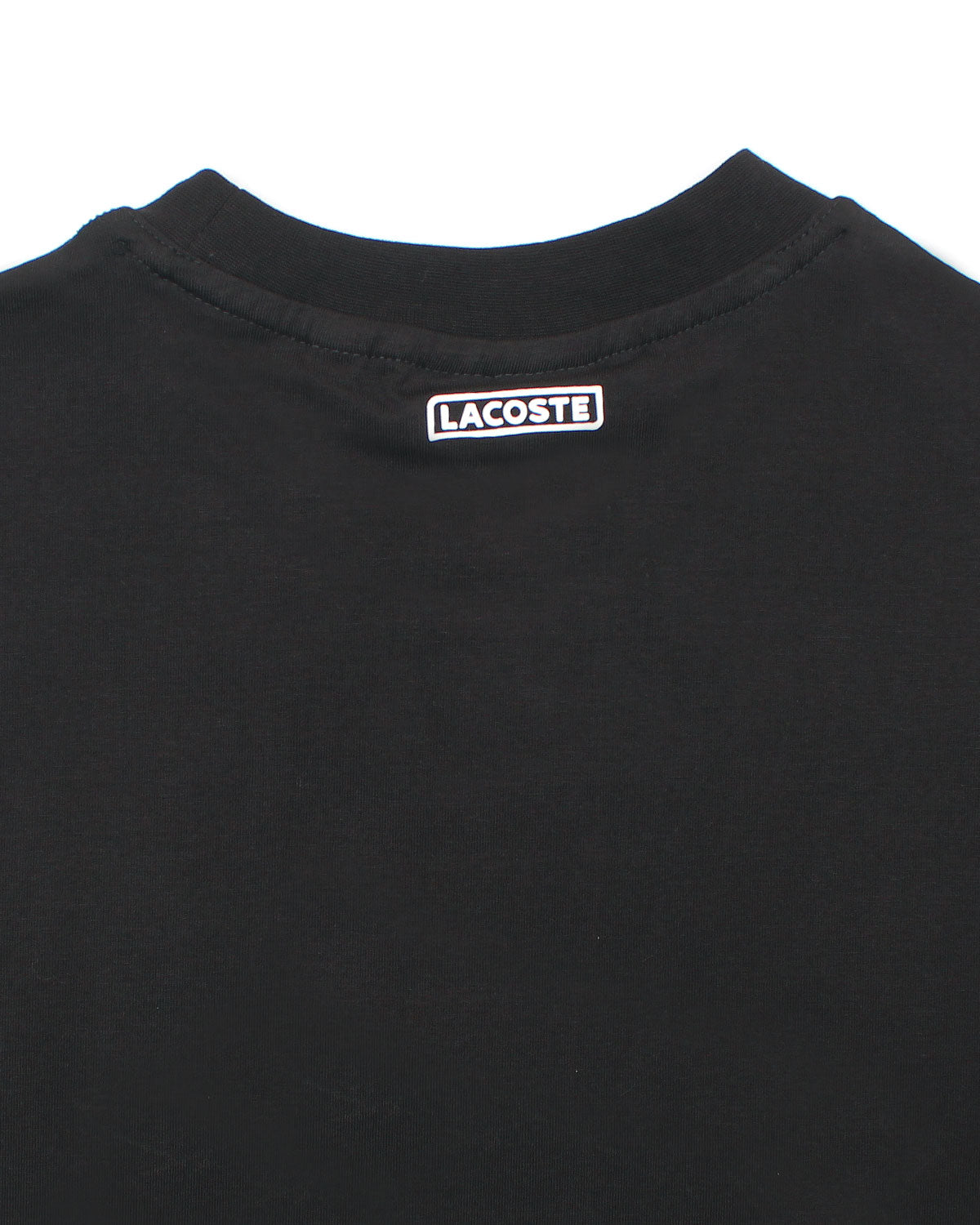 Men's Oversize Croc Lac. T Shirt - Black