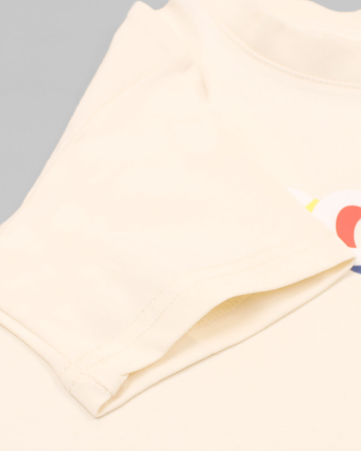 Kids Lac. Multi Logo T Shirt - Off White