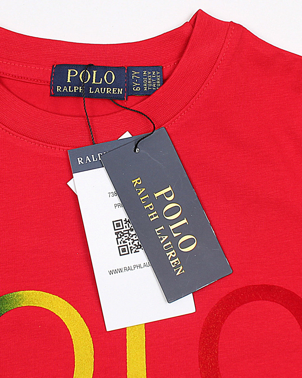 Exlusive Kids Polo Multi Tee - Red