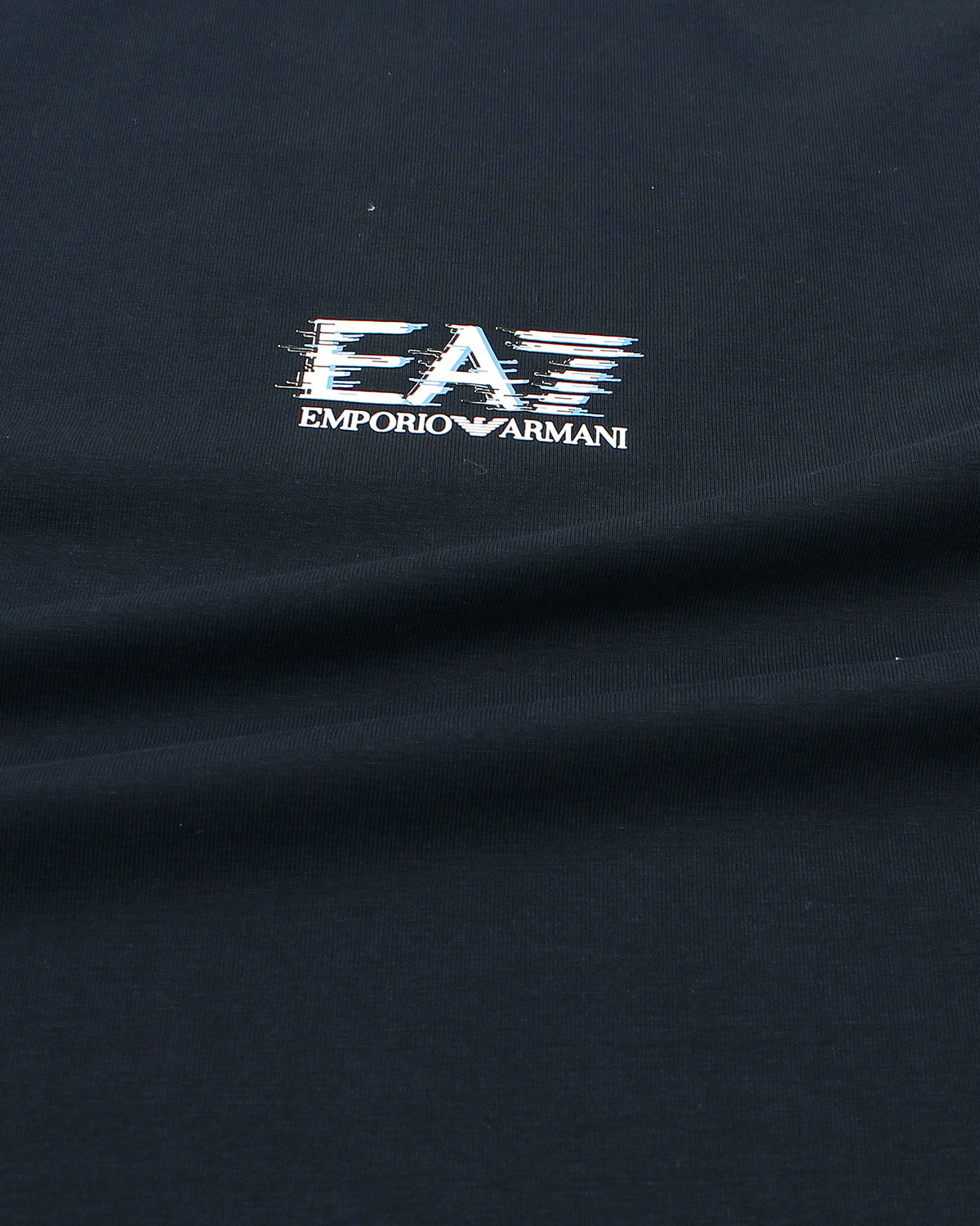 Premium Men's EA7 Oversized T Shirt - Navy Blue