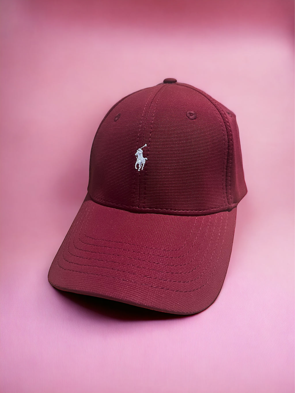Premium Polo Cap - Maroon
