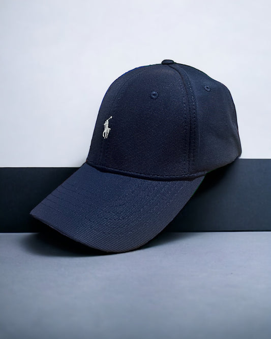 Premium Polo Cap - Navy Blue