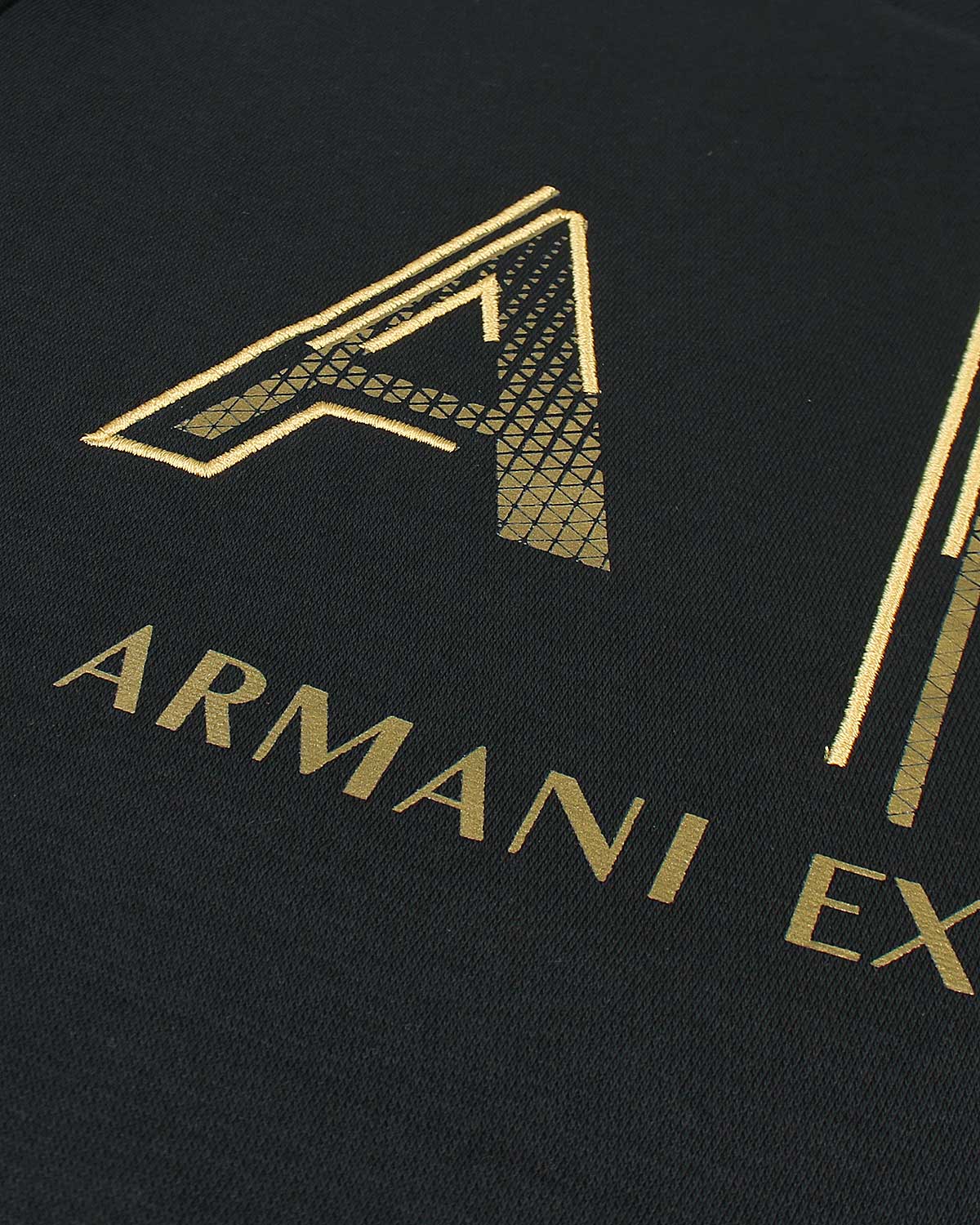 Premium A-X Gold Mens Sweat - Black