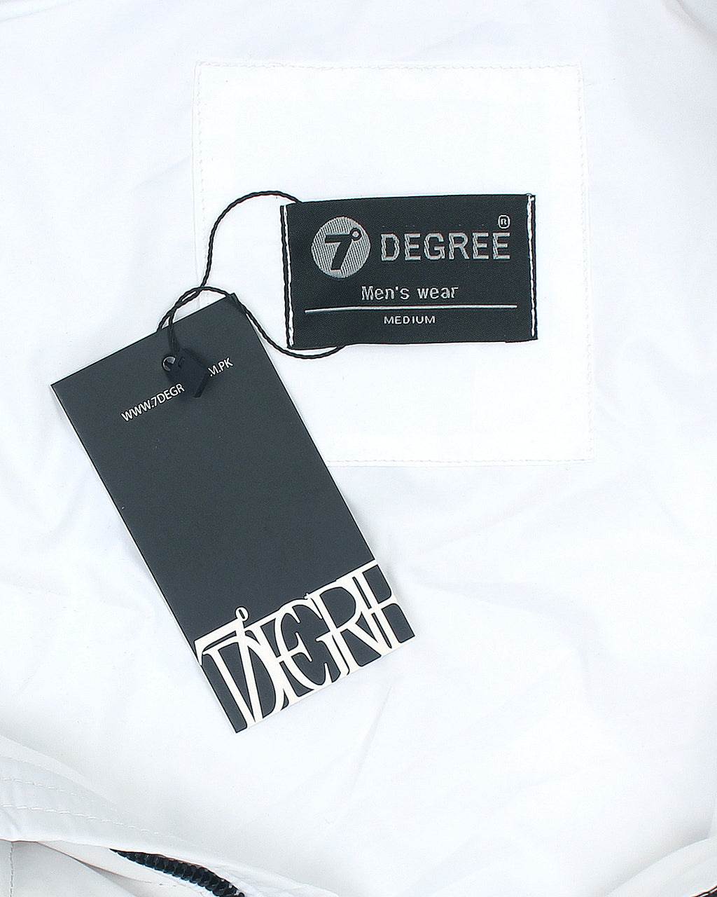 Exclusive Diamond Cut Gillet - White