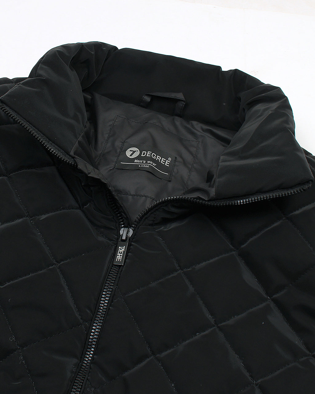 Exclusive Diamond Cut Gillet - Black