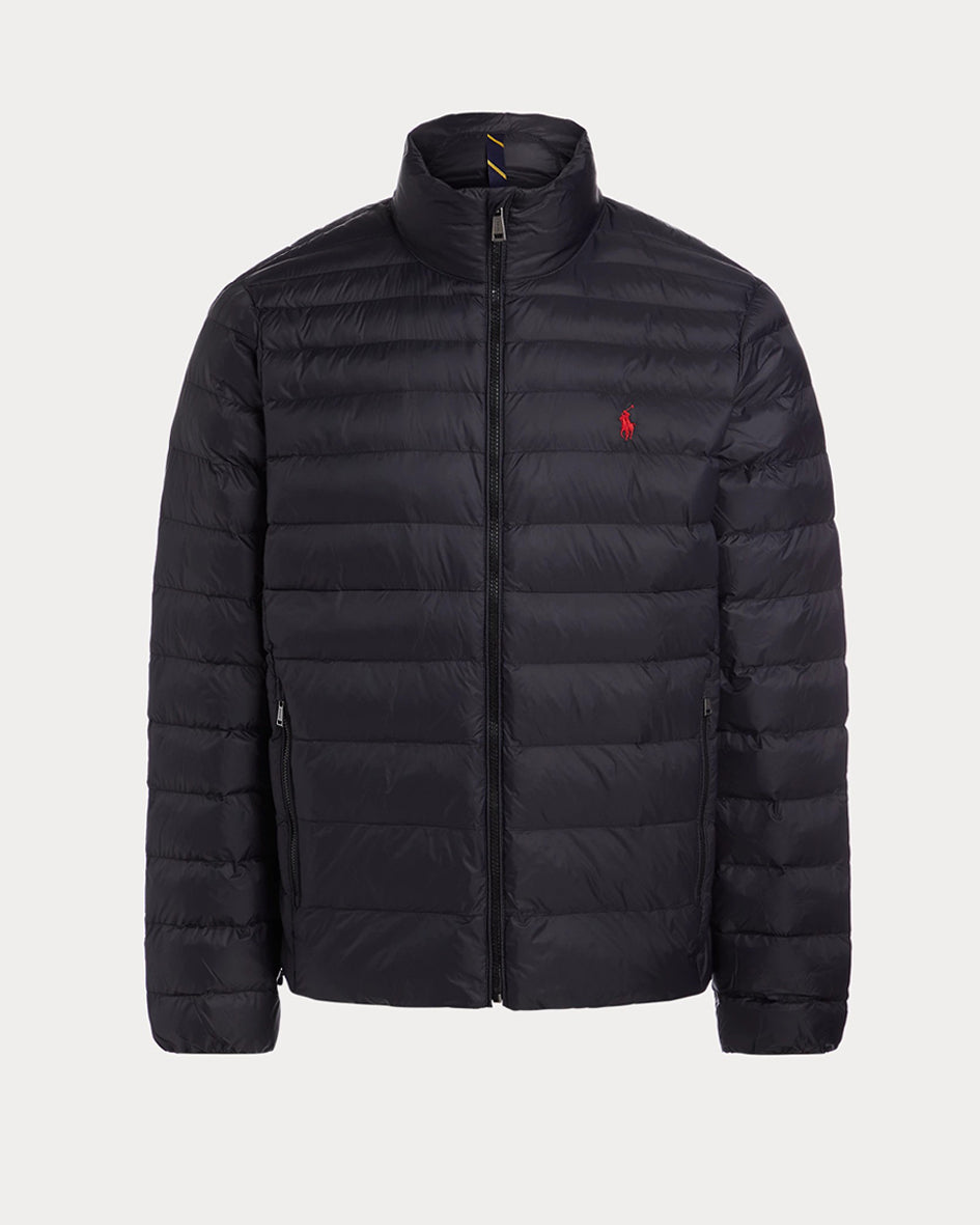 Premium R-L Puffer Jacket - Black