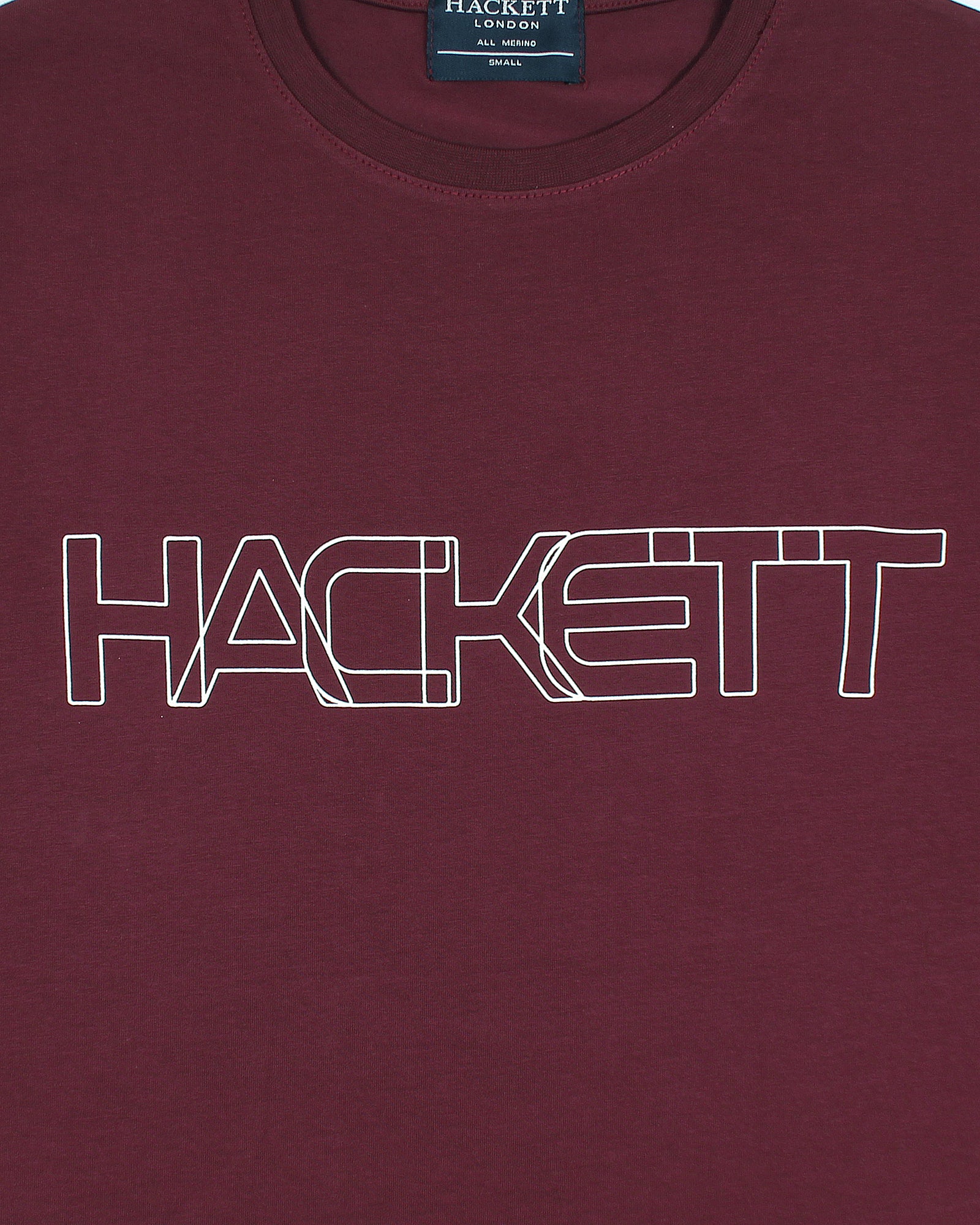 HKT Motive Crew Neck Shirt - Maroon