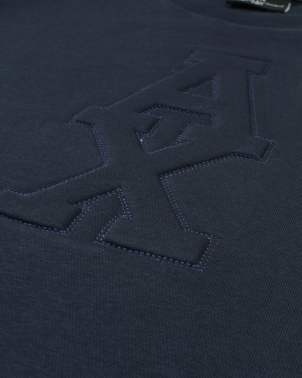 Exclusive A-X Men Embossed Sweat - Navy Blue
