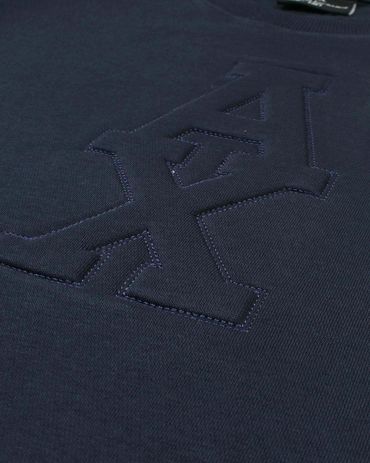 Exclusive A-X Men Embossed Sweat - Navy Blue