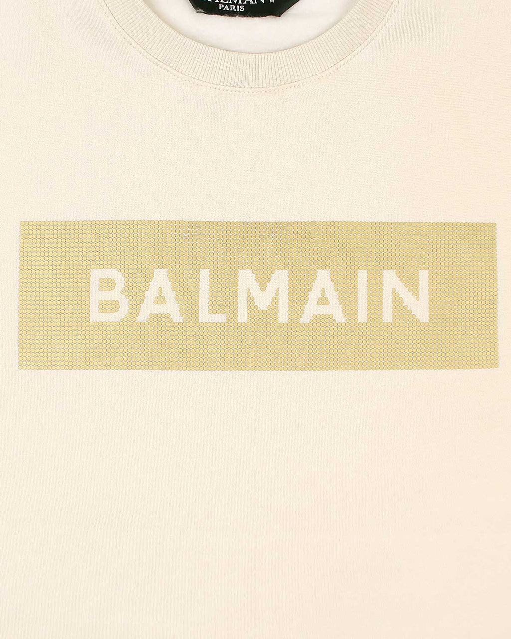 Exclusive B-L-M-N Gold Mens Sweat - Off-White
