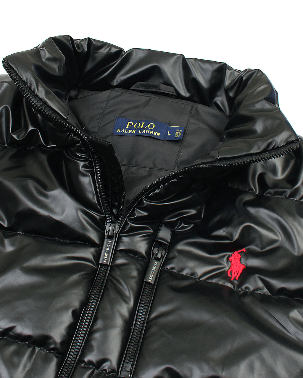 Iconic R-L Zip Gillet - Black