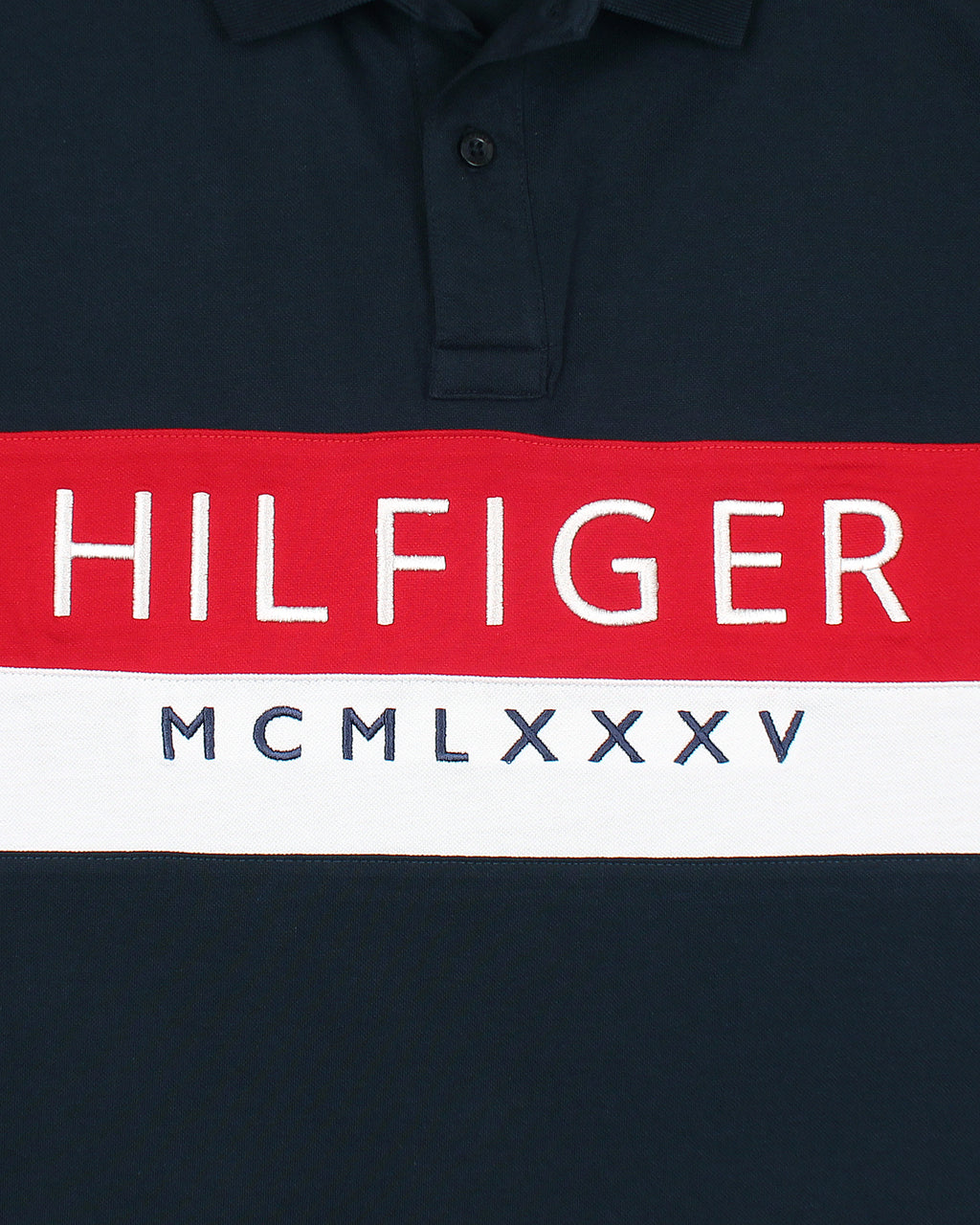 Exclusive Tommy Panel Polo - Black