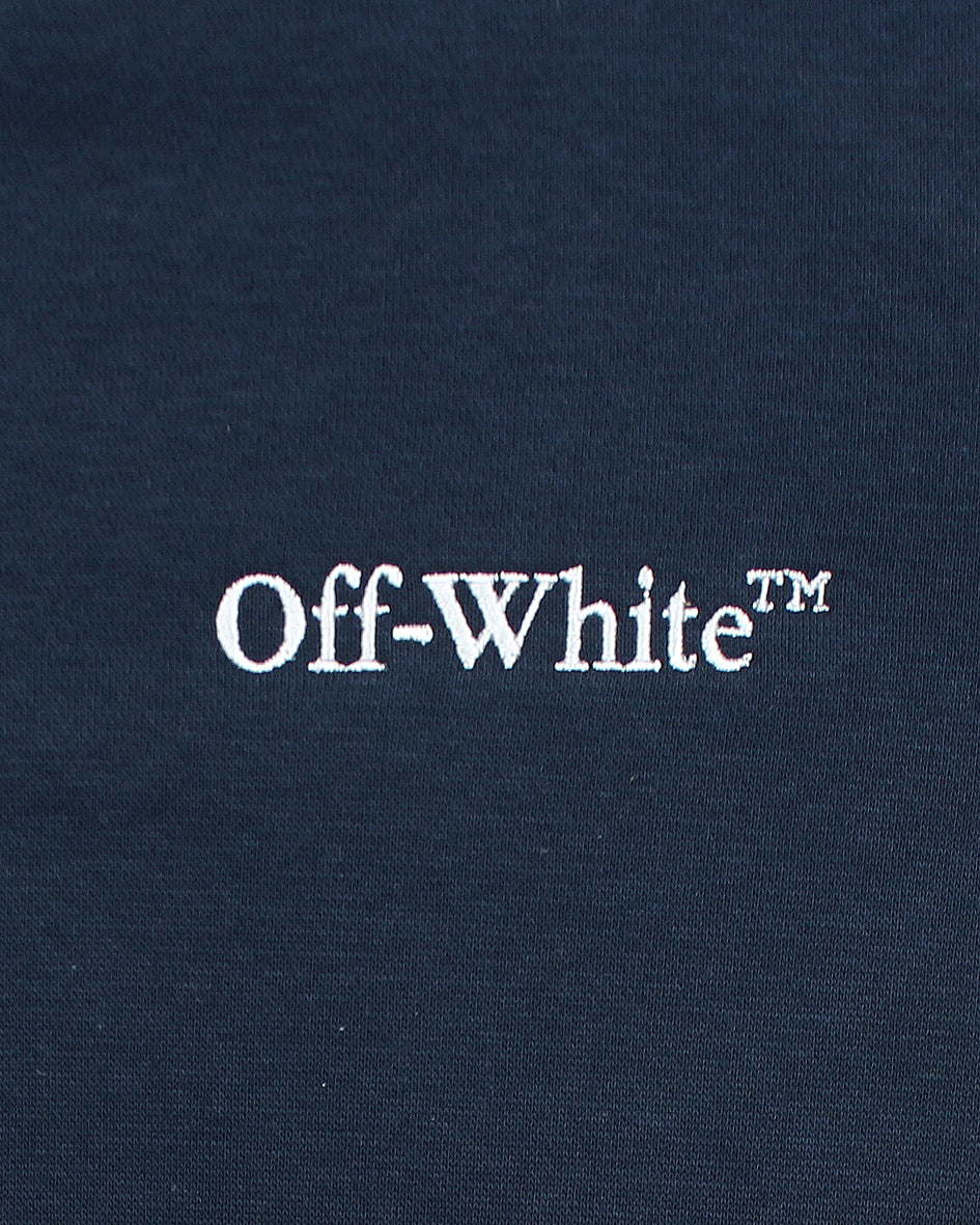 Premium Off-W Boys Sweat - Navy Blue