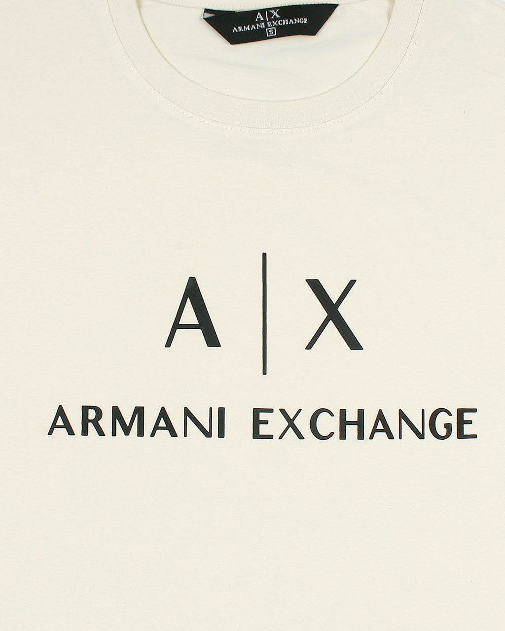 Exclusive A-X Sign Tee Shirt - off White