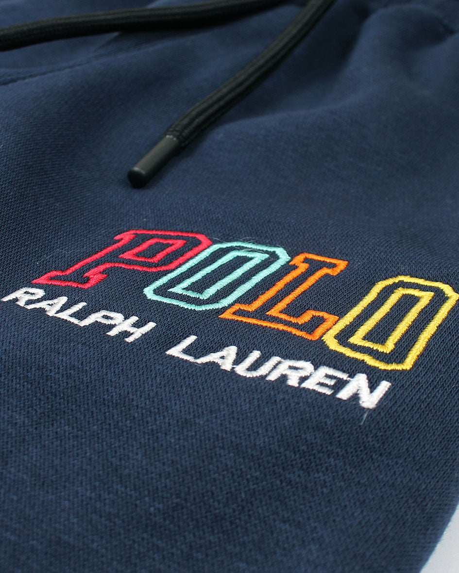 Premium Winter Kids Polo Jogger Pants - Navy Blue