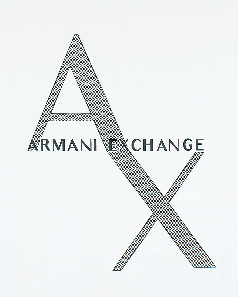 Exclusive A-X Designer Tee Men - White