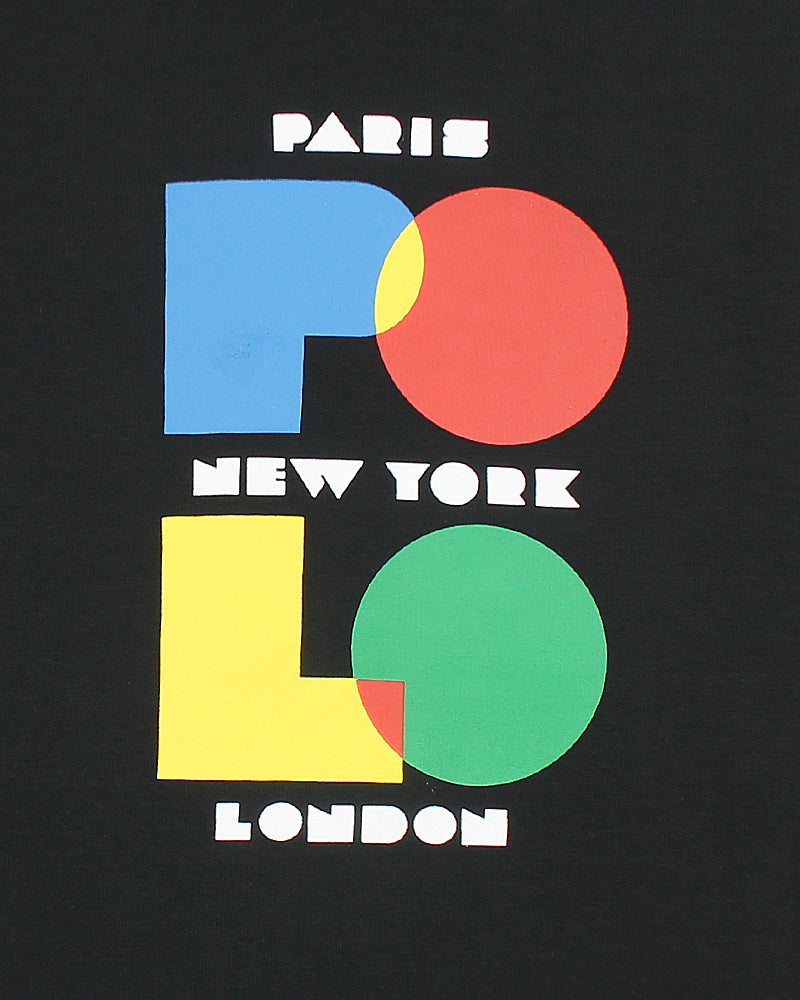 Exclusive Multi Polo Kids Tee - Black