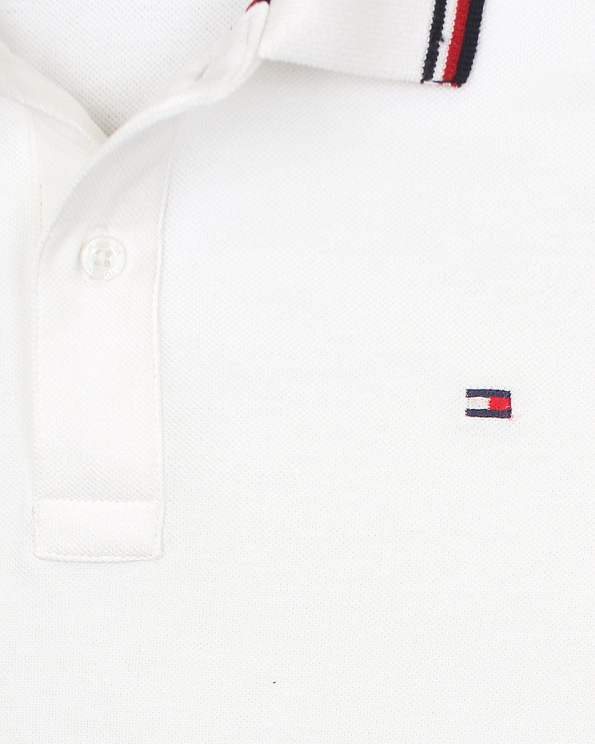 Exclusive Tommy Basic Polo - White