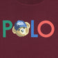 Exclusive Kids Polo Bear Tee - Maroon