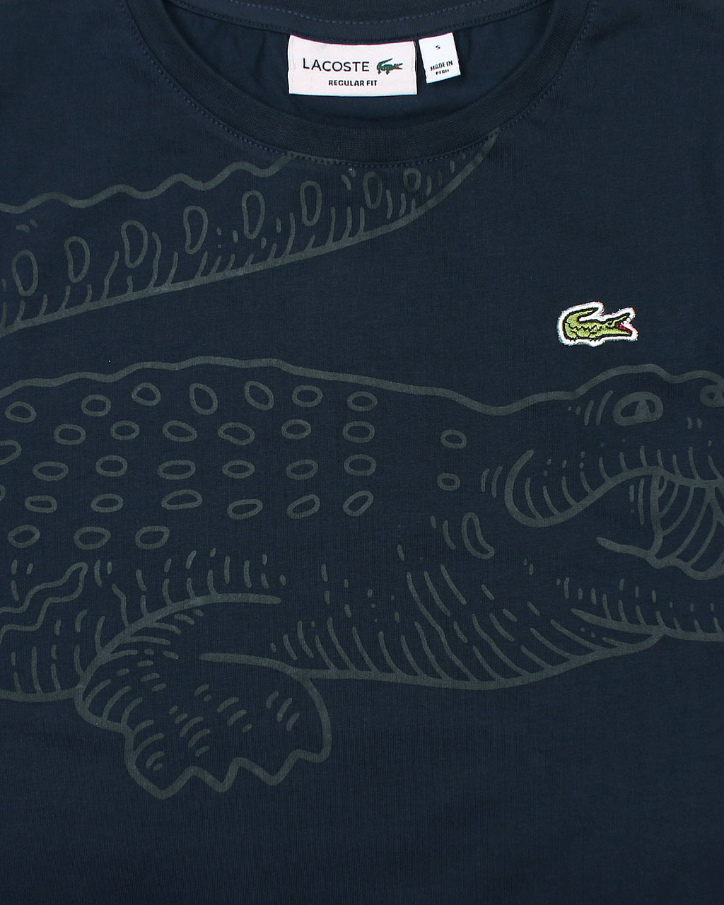 Exclusive LCST Croc Tee - Navy