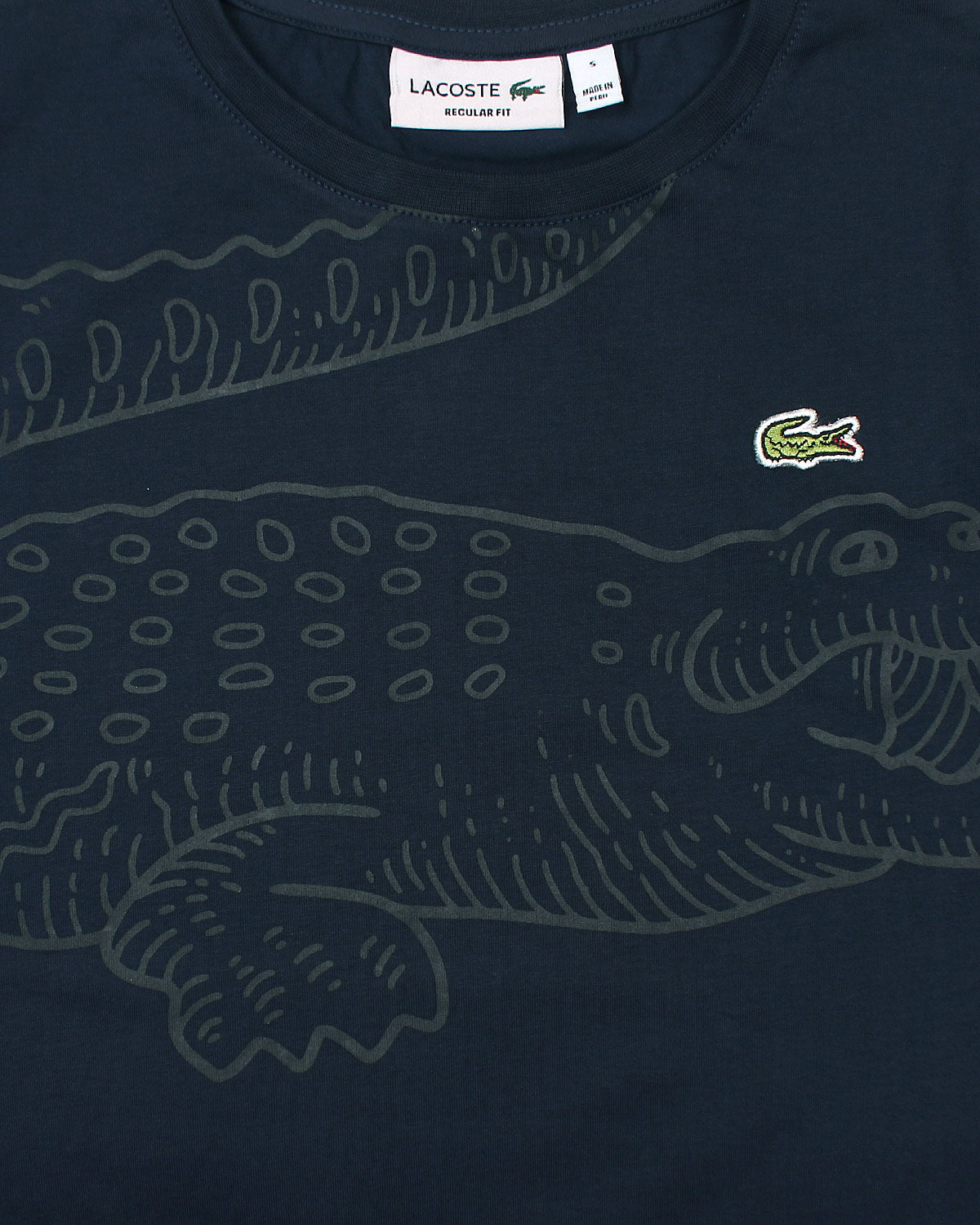 Exclusive LCST Croc Tee - Navy